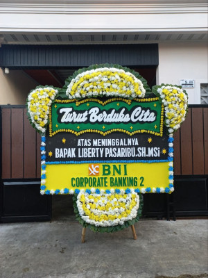 Papan Bunga Duka di Matesih