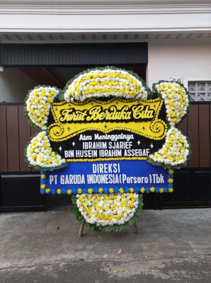 Papan Bunga Duka di Matesih